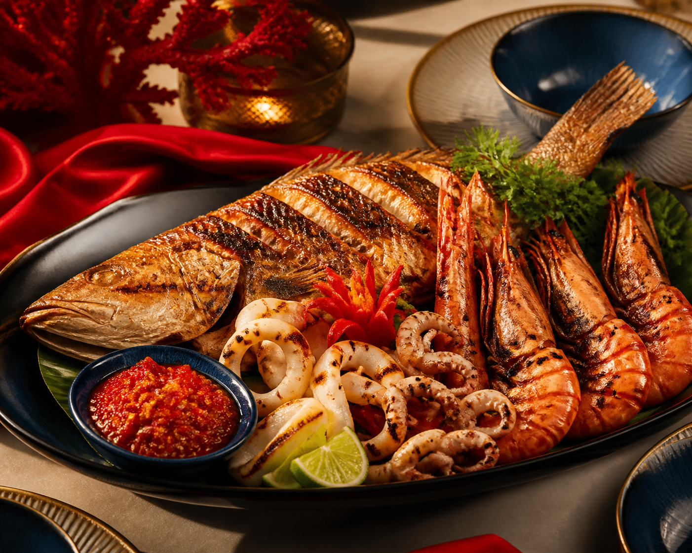 Menu premium Tepi Laut